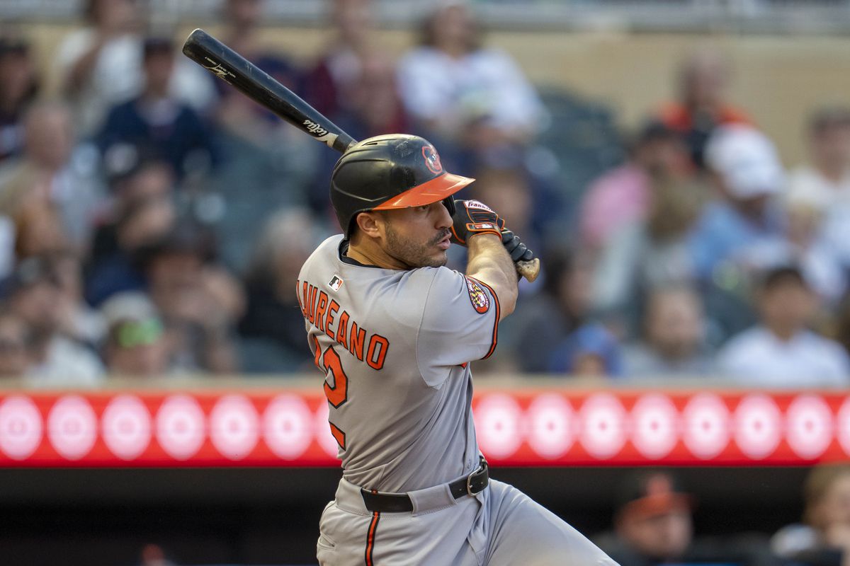 Orioles vs Brewers action at American Family Field