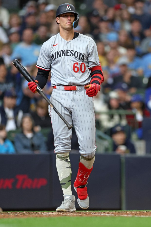 Carson McCusker in action for the Minnesota Twins