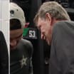 Wayne Gretzky congratulates Dallas Stars players after a critical win - hockey tonight