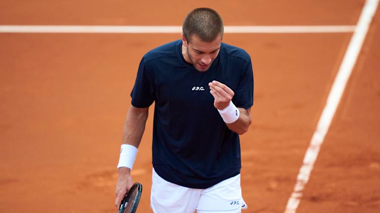 Borna Coric at Roland Garros, 2025