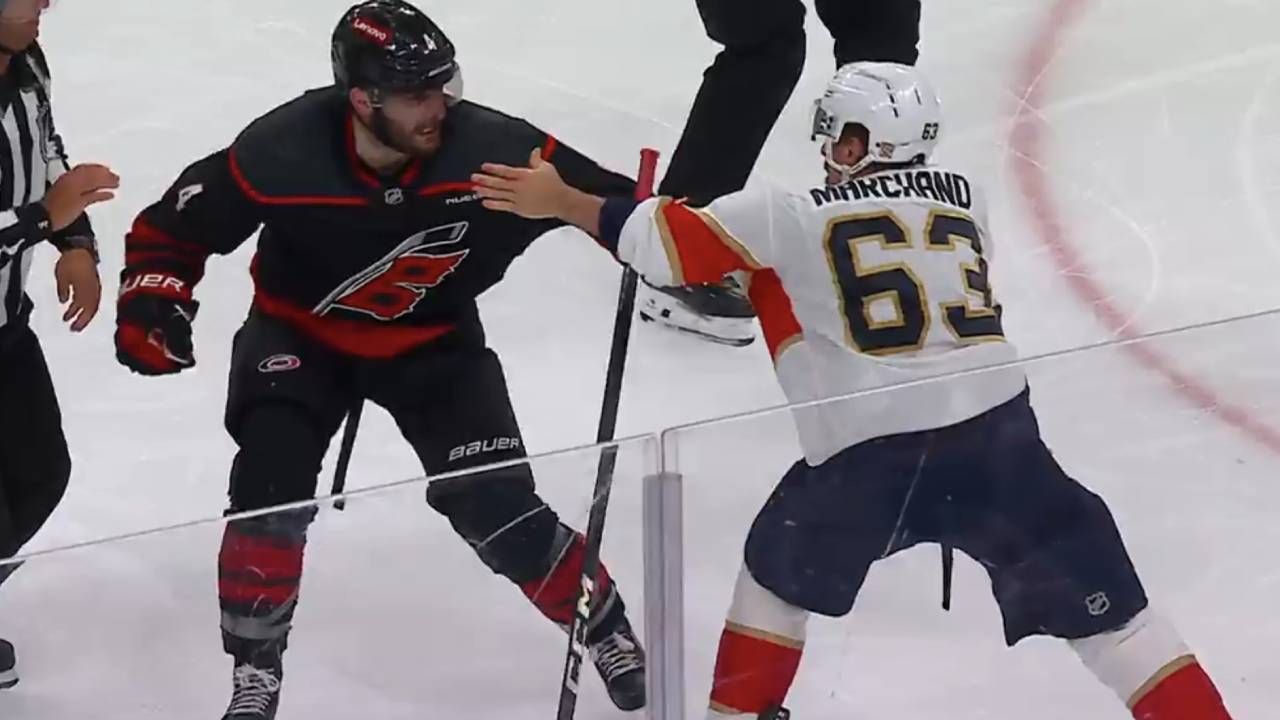 Brad Marchand in Game 1 of the Eastern Conference Final