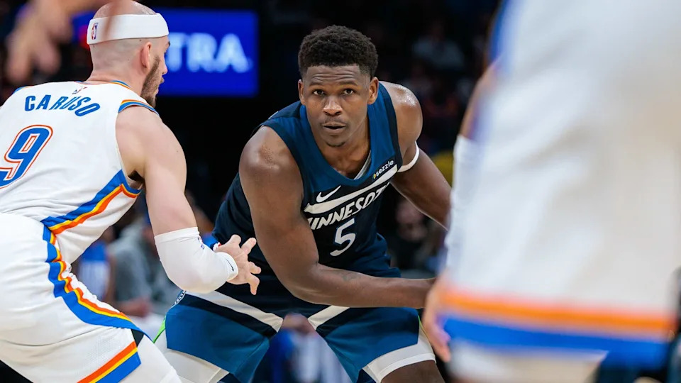 Wolves vs OKC: NBA Western Conference Finals action