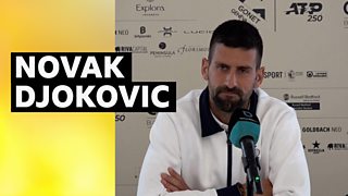 Novak Djokovic at the Geneva Open 2025