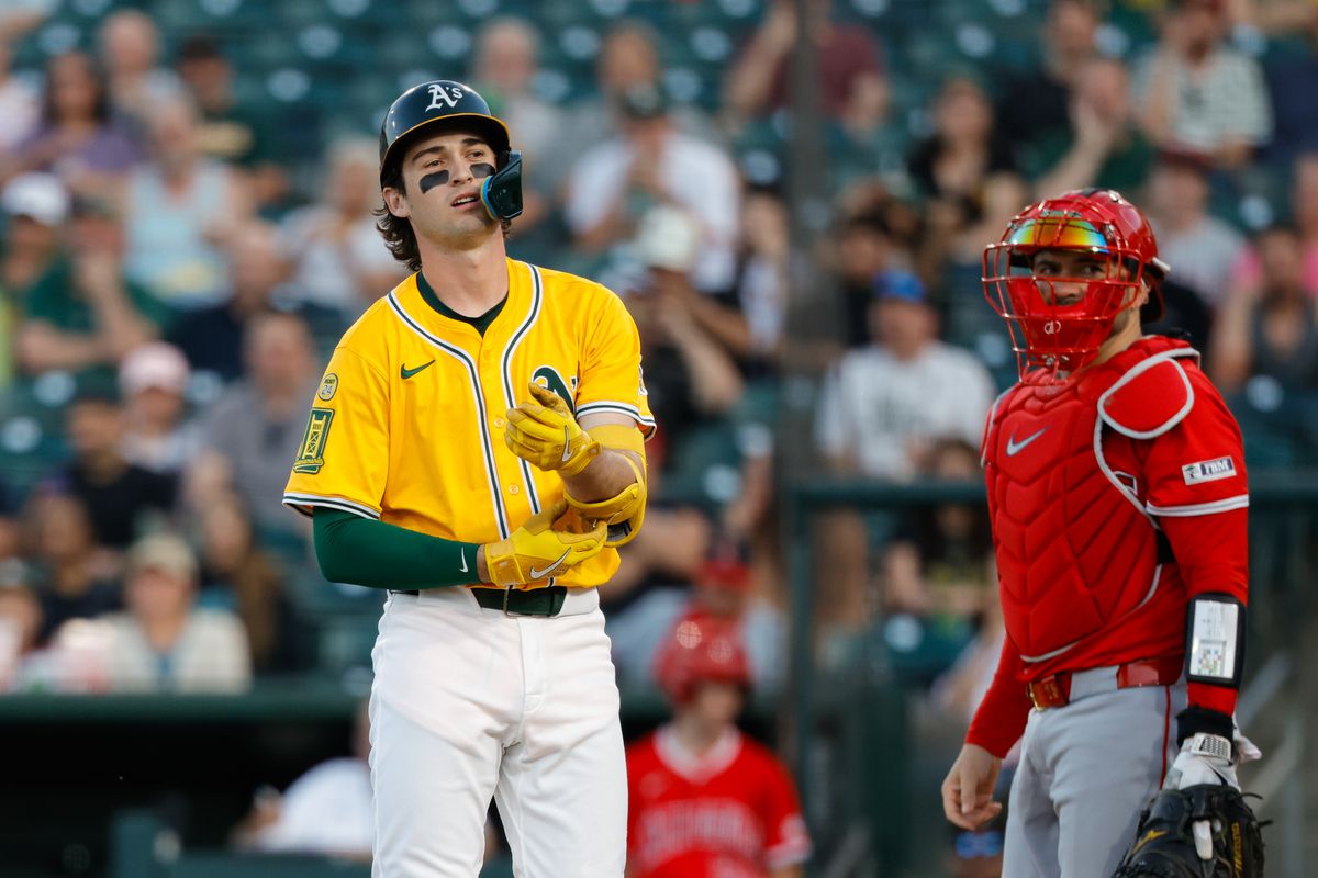 Yoan Moncada swings for a home run as an Angel