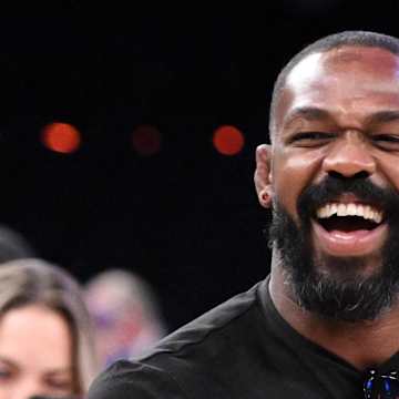 Jon Jones training ahead of UFC fight